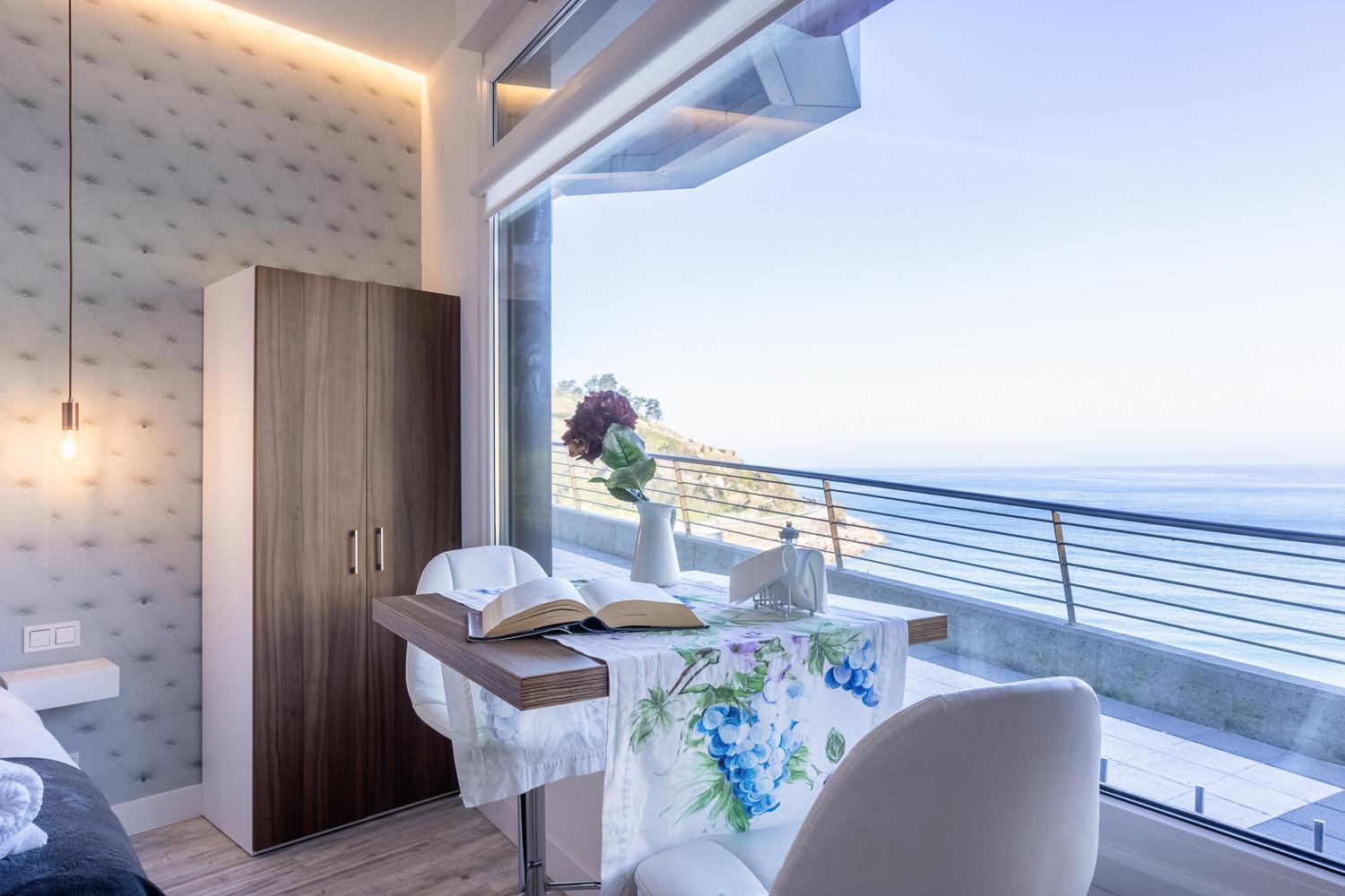 Apartamentos Kresala - Vistas Al Mar Getaria Buitenkant foto